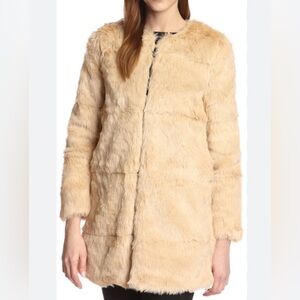 Love Token Teddy Jacket in Cream